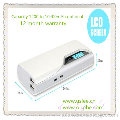 portable 2600mah usb power bank mini solar charger
